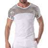 Glitzer T-Shirt Silber - Komfortable Pailletten & Eleganz | TOF Paris