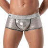Boxershorts Silber Glitzer - Komfort & glamouröser Sitz | TOF Paris