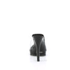 GLORY-501 High Heels Sandaletten - Transparent/Schwarz | Fabulicious