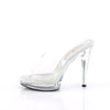 GLORY-501 Plateau Pantoletten Transparent | Fabulicious