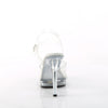 GLORY-508 High Heels Sandaletten - Transparent von Fabulicious – Ansicht 4