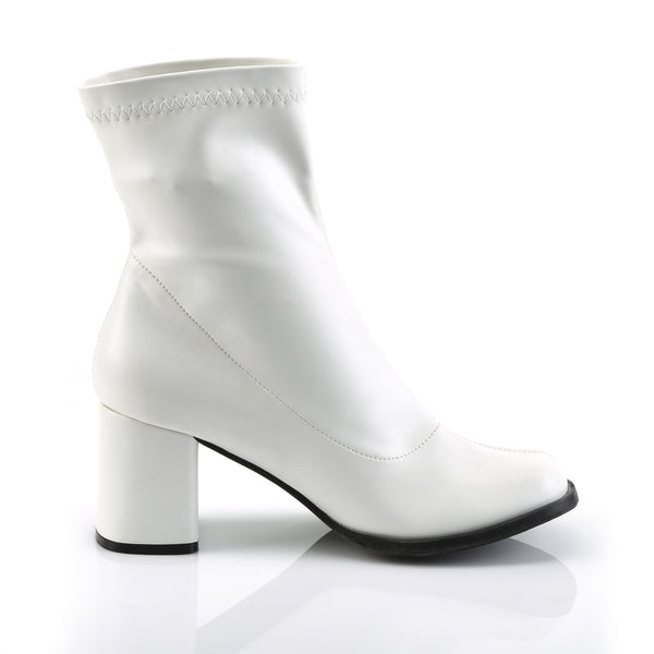 GOGO-150 Stiefeletten Weiß Matt von Funtasma – Ansicht 5