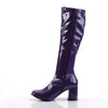 GOGO-300 Stiefel Lack Lila von Funtasma – Ansicht 3