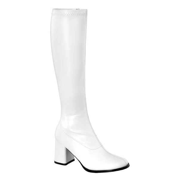 GOGO-300 Stiefel von Weiß - Funtasma