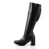 GOGO-300WC Weitschaft Stiefel Schwarz von Funtasma – Ansicht 3