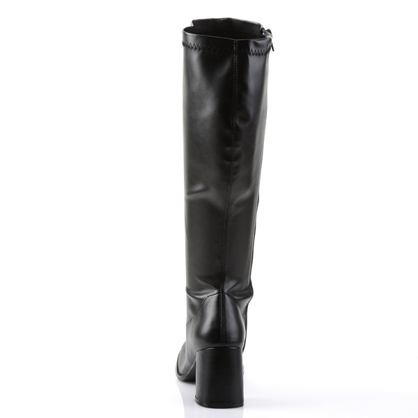 GOGO-300WC Weitschaft Stiefel Schwarz von Funtasma – Ansicht 4