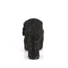 GOTHIKA-09 Plateau Pump Mary Janes Soitze schwarz | DemoniaCult