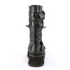 GRAVEDIGGER-250 Plateau Stiefel schwarz Schnallen Nieten von DemoniaCult – Ansicht 4