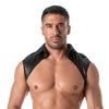 Herren Shirt-Harness mit Kragen & Schulterepauletten, bequem | TOF Paris