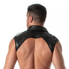 Herren Shirt-Harness mit Kragen & Schulterepauletten, bequem | TOF Paris