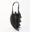 HB-215 Handtasche Fledermausflügel Schwarz von DemoniaCult – Ansicht 2