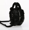 HB-631 Handtasche Herz Schwarz von DemoniaCult – Ansicht 3