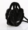 HB-631 Handtasche Herz Schwarz von DemoniaCult – Ansicht 4