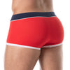 Herren Badeboxer, Rot - Slim Fit, Elegant & Komfortabel | TOF Paris