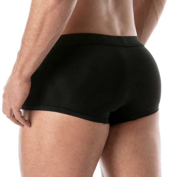 Herren Badeboxer, Schwarz - Slim Fit, Elegant & Komfortabel | TOF Paris