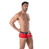 Herren Badeboxer, Rot - Slim Fit, Elegant & Komfortabel | TOF Paris