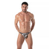 Herren Badeslip, Grau-Camouflage - Komfort & perfekter Sitz | TOF Paris