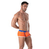 Herren Badeboxer, Orange - Slim Fit, Elegant & Komfortabel | TOF Paris
