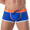 Herren Badeboxer, Royal Blau - Slim Fit, Elegant & Komfortabel | TOF Paris