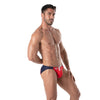 Mini Badeslip Holidays, Rot - Sexy, minimalistischer Beach-Style | TOF Paris