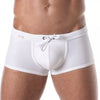 Herren Badeboxer, Weiß - Slim Fit, Elegant & Komfortabel | TOF Paris