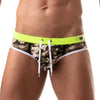 Badehose Herren Khaki-CamouflageKomfortabler Sitz | TOF Paris