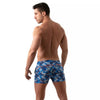 Blaue Camouflage Swim Shorts im sportlichen Beach Look von TOF Paris – Ansicht 4