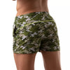 Khakifarbene maskuline Shorts für einen aufregenden Look von TOF Paris – Ansicht 2