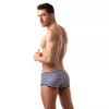Marineblaue Sailor Sunga Badehose im klassischen Streifenlook von TOF Paris – Ansicht 4