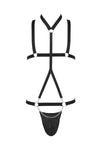 Harness-Set mit Gummibändern und Metallelementen von Passion Menswear – Ansicht 7