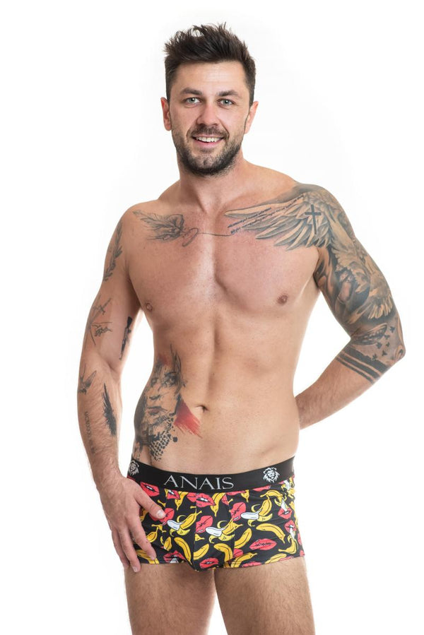 Bunte verführerische Boxer Shorts mit verspieltem Print von Anais for Men – Ansicht 6