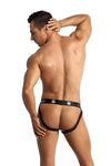 Schwarzer verführerischer Jock Strap mit Leopardenmuster von Anais for Men – Ansicht 3