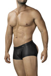 Schwarze verführerische Boxer Shorts mit offenem Rückenteil von CUT4MEN