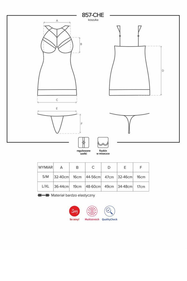 Schwarzes Dessouskleid mit feinem Spitzenkragen und Formdetails von Obsessive – Ansicht 8