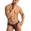Schwarzer verführerischer Jock Strap mit Leopardenmuster | Anais for Men