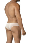 Beige aufregend maskuline Herren-Badepants aus nahtlosem Stoff von CUT4MEN – Ansicht 2