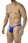 Herren-String Schuhe Blau Netz von CUT4MEN