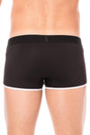 Schwarzes verführerisches Boxershort mit Reißverschluss von LOOK ME – Ansicht 4