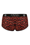 Rote aufregende Brief Shorts mit wildem Leo Print von Anais for Men – Ansicht 4