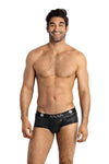 Schwarze verführerische Brief Shorts mit Camouflage Print von Anais for Men