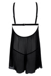Sündiges Spitzen Chemise mit hauchzartem Tüll und String von Anais apparel – Ansicht 7