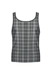 Graues verführerisches Herren Tank Top mit Karomuster von Anais for Men – Ansicht 2