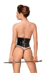 PVC-Korsett mit Schnürung von Figurbetonendes Design F193 | Noir Handmade – Ansicht 6