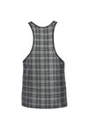 Graues verführerisches Herren Tank Top mit Karomuster von Anais for Men – Ansicht 4