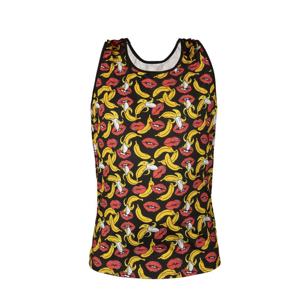 Buntes aufregendes Tank Top mit verspieltem Print von Anais for Men – Ansicht 2