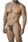 Mokkabraune aufregend maskuline Herren-Badepants mit seitlichem Silikonband von CUT4MEN