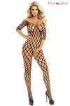 Transparentes Bodystocking ouvert von Provocative – Ansicht 4