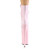 INFINITY-1020 Plateau Stiefeletten Lack Baby Pink | Pleaser