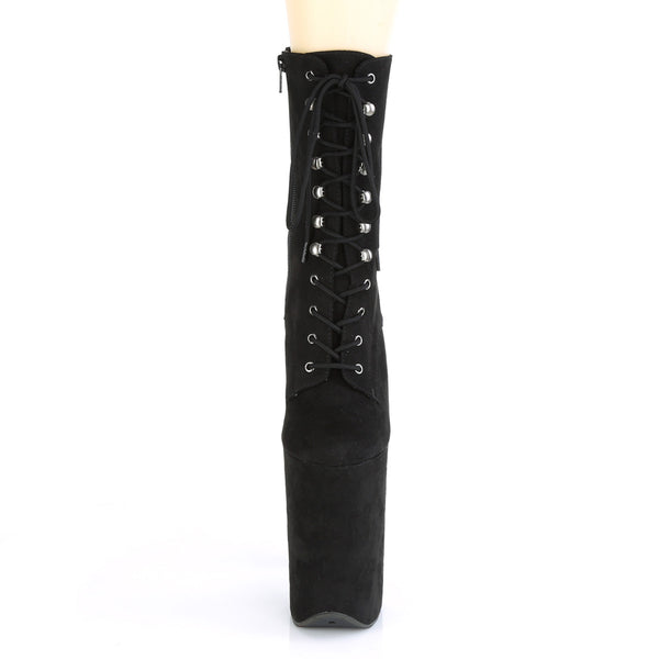 INFINITY-1020FS Plateau Stiefeletten - Schwarz | Pleaser