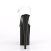 INFINITY-908 Plateau Sandaletten Schwarz Lack | Pleaser